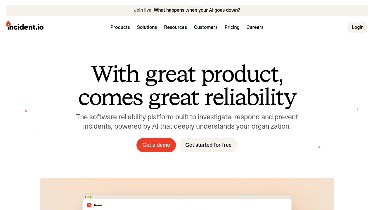 incident.io screenshot