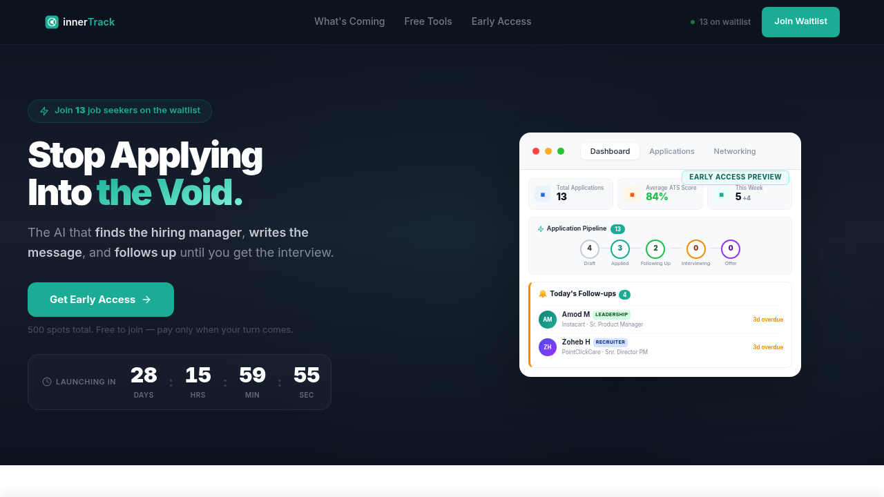 innerTrack screenshot