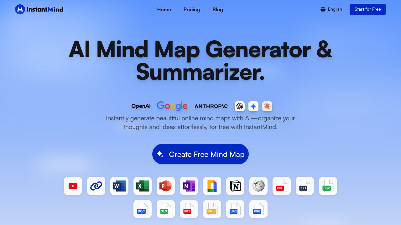 InstantMind screenshot