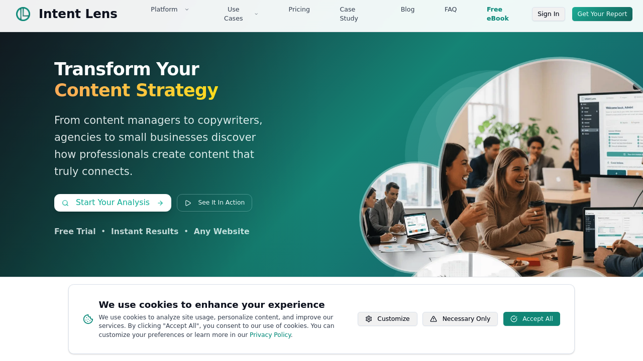 Intent Lens screenshot