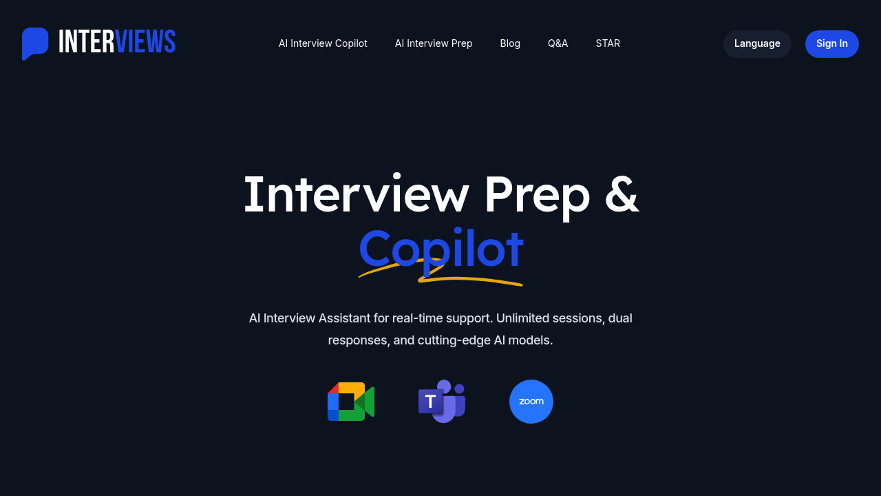Interview Copilot | Interviews Chat screenshot