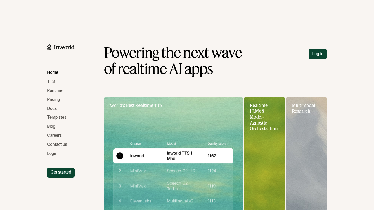 Inworld AI screenshot