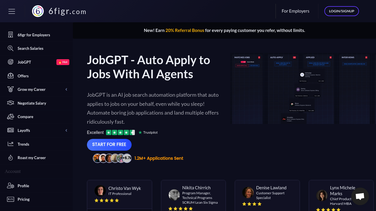 JobGPT screenshot