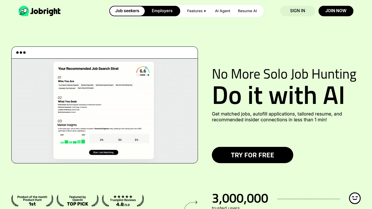 Jobright.ai screenshot