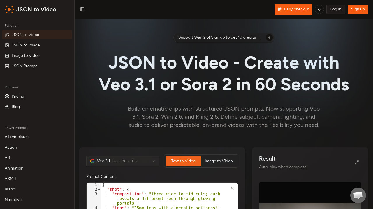 Json To Video screenshot