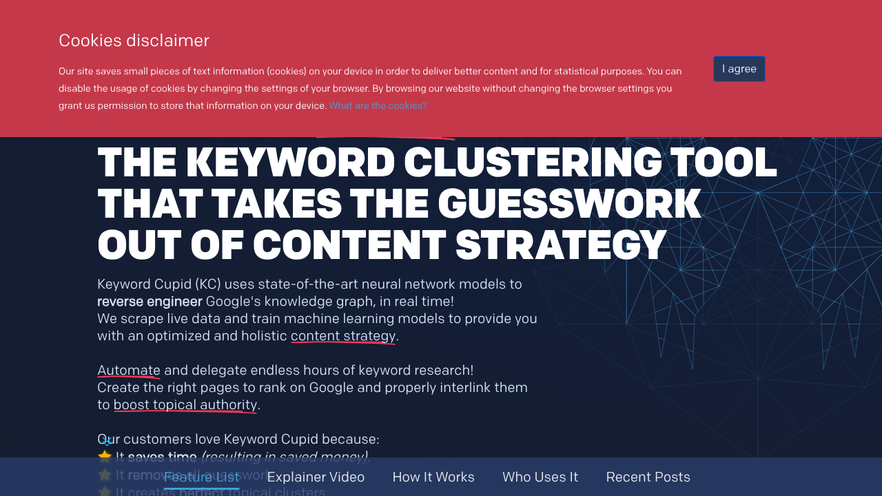 KeywordCupid screenshot