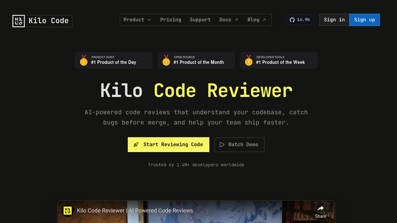 Kilo | Code Reviewer screenshot