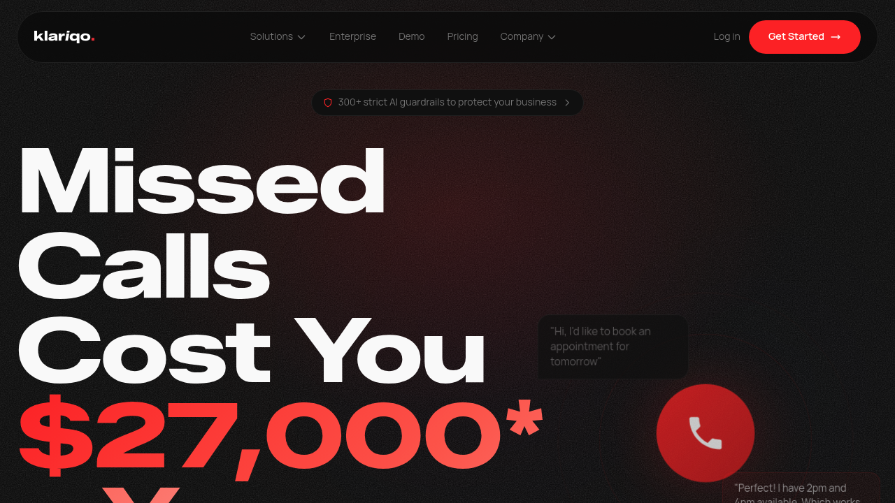 Klariqo: AI Voice Assistants screenshot