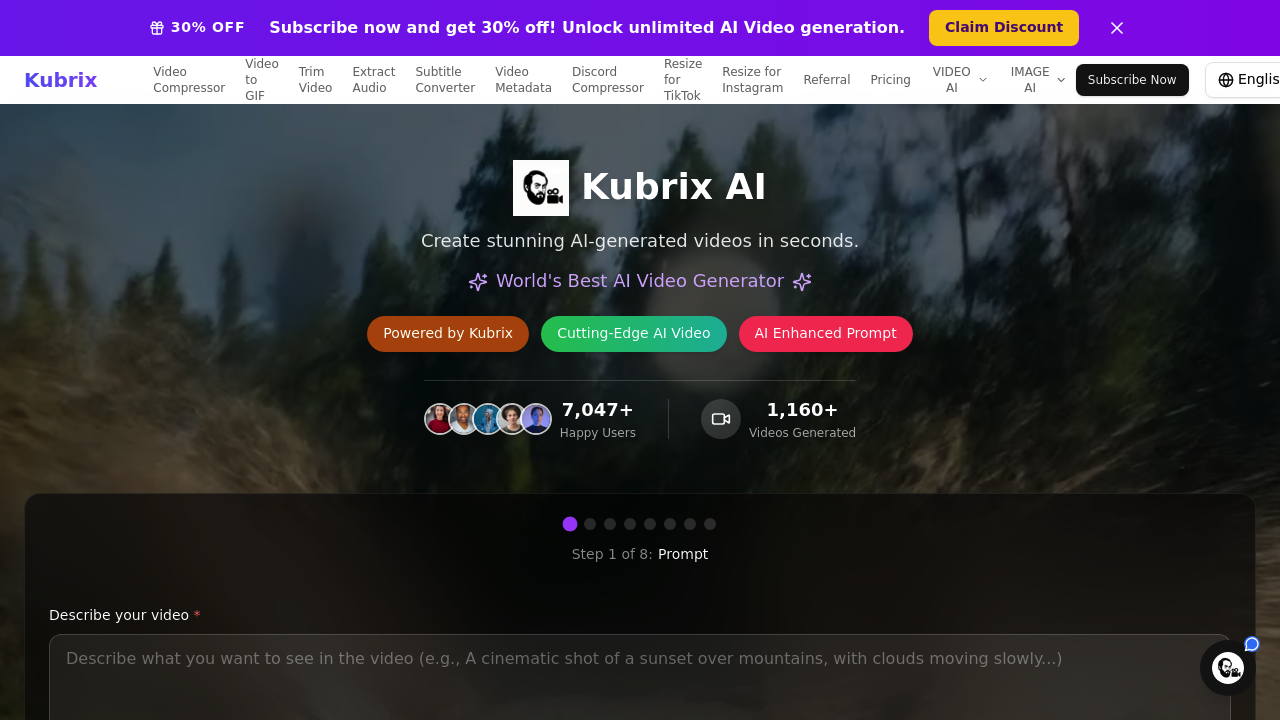 Kubrix screenshot