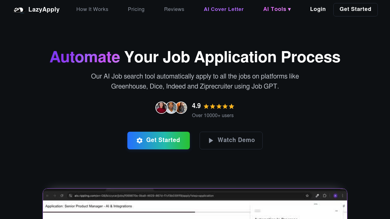 LazyApply screenshot