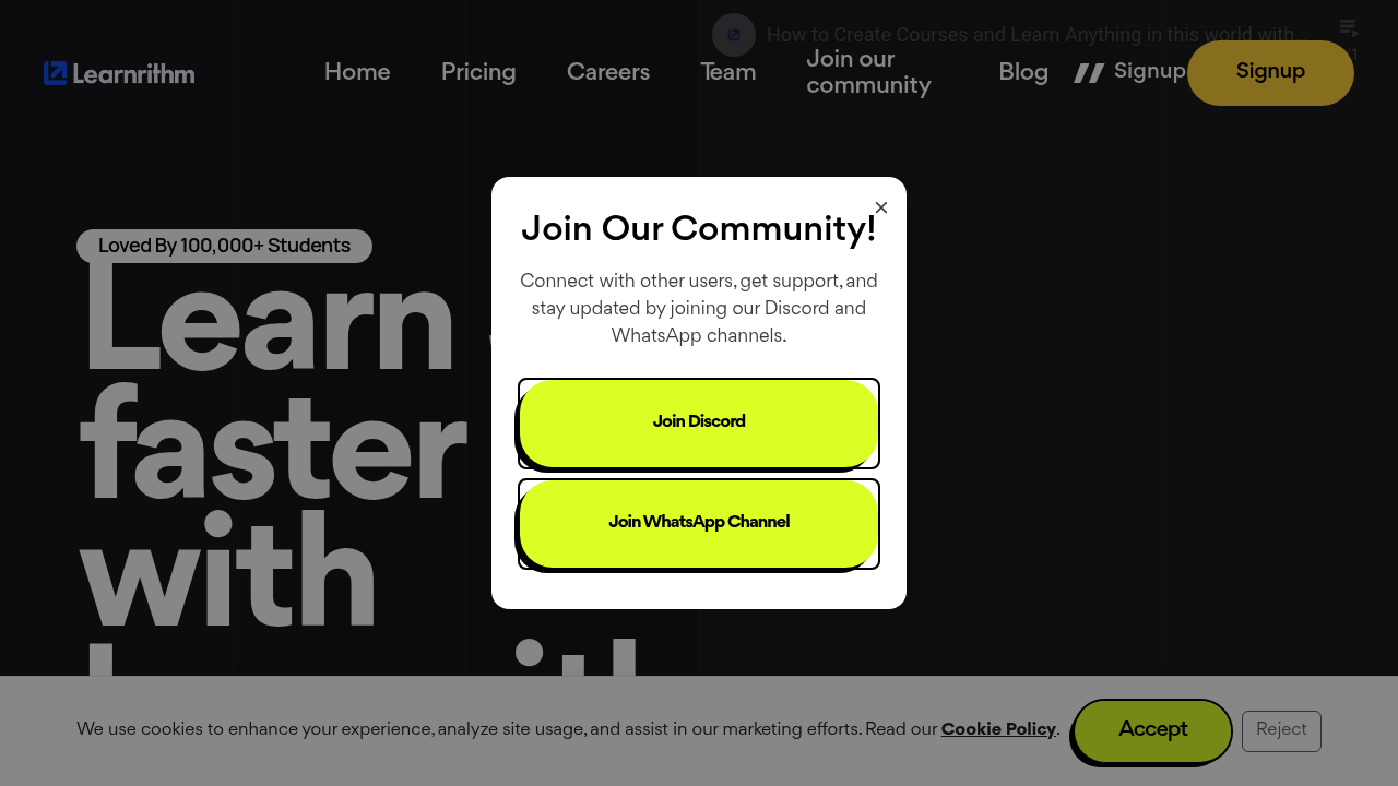 Learnrithm screenshot