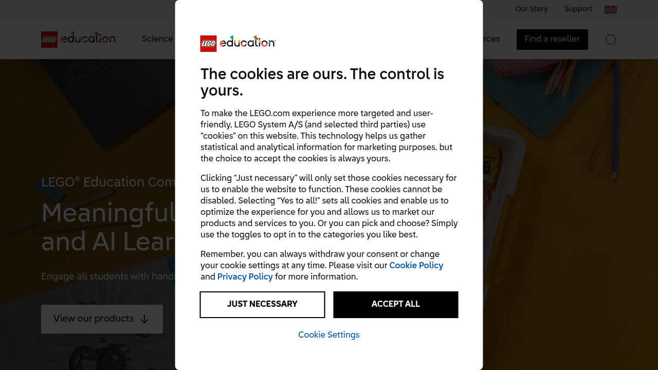 LEGO Education Computer Science & AI screenshot