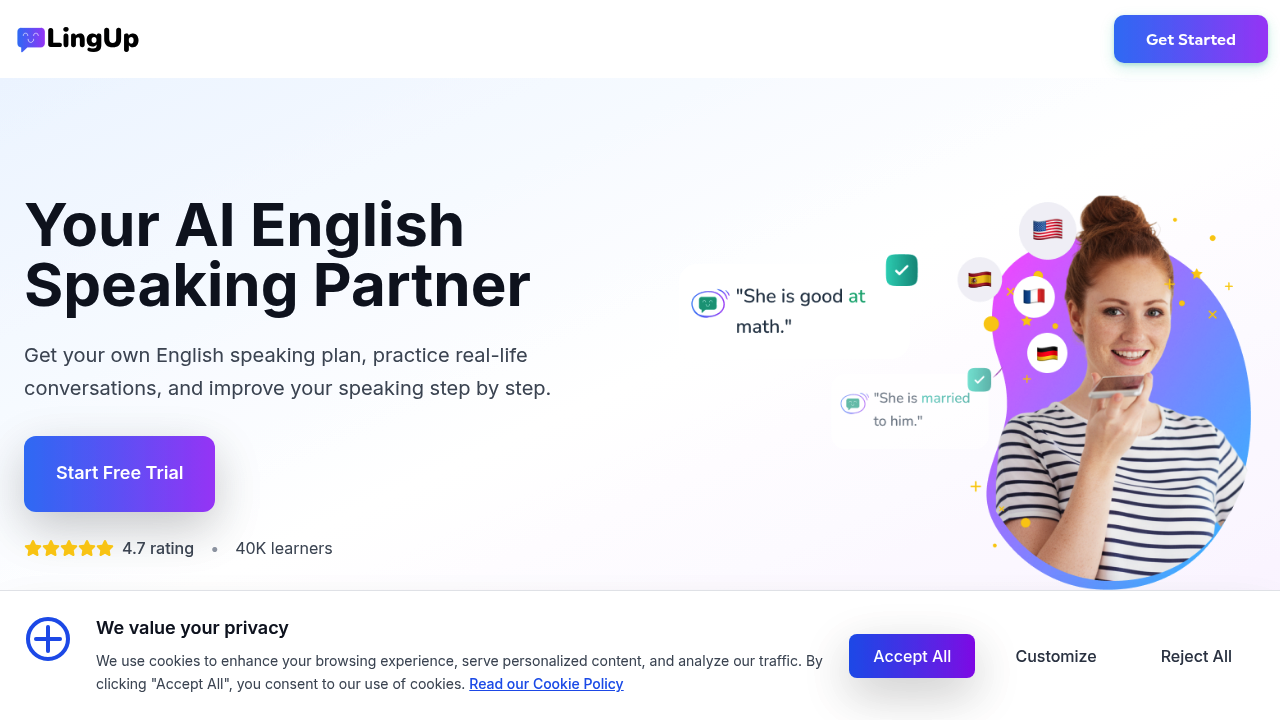 LingUp AI screenshot