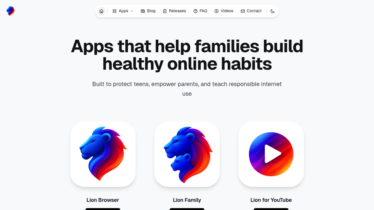 Lion Browser screenshot