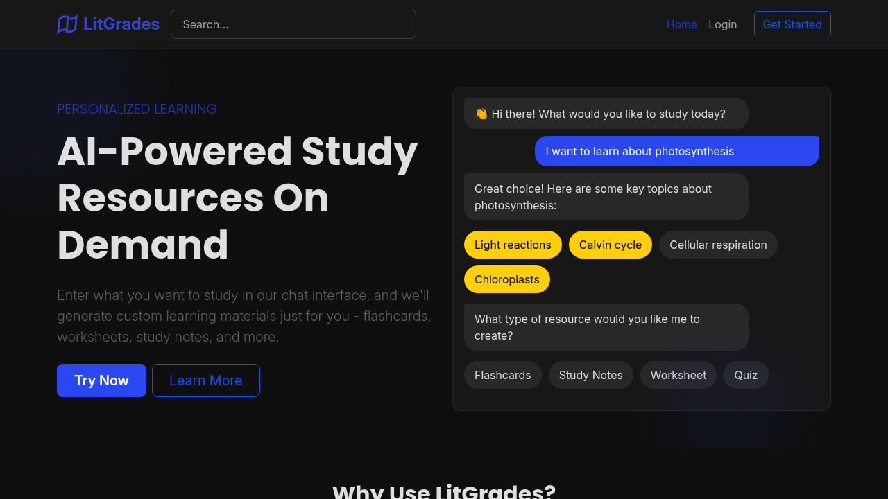 LitGrades screenshot