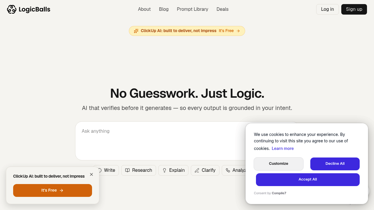 Logicballs screenshot