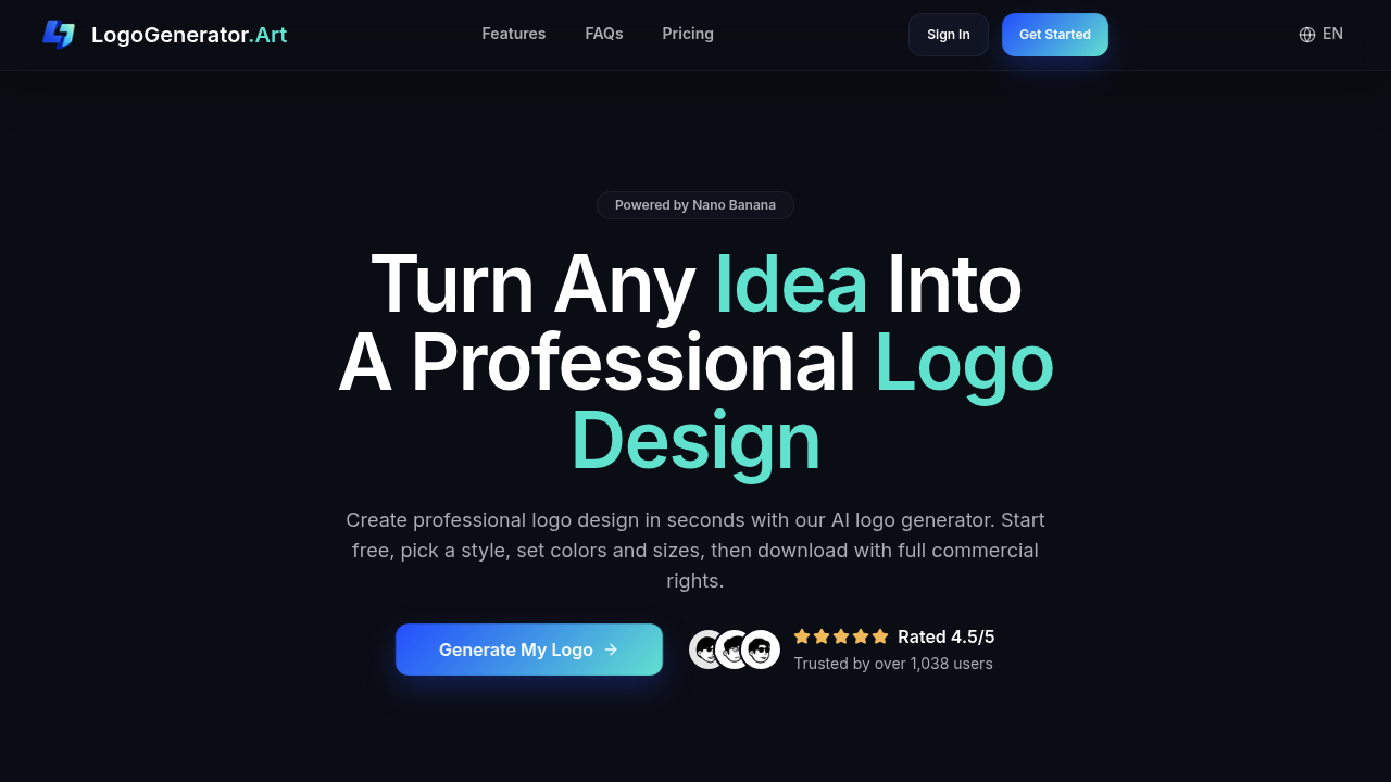 LogoGenerator.Art screenshot