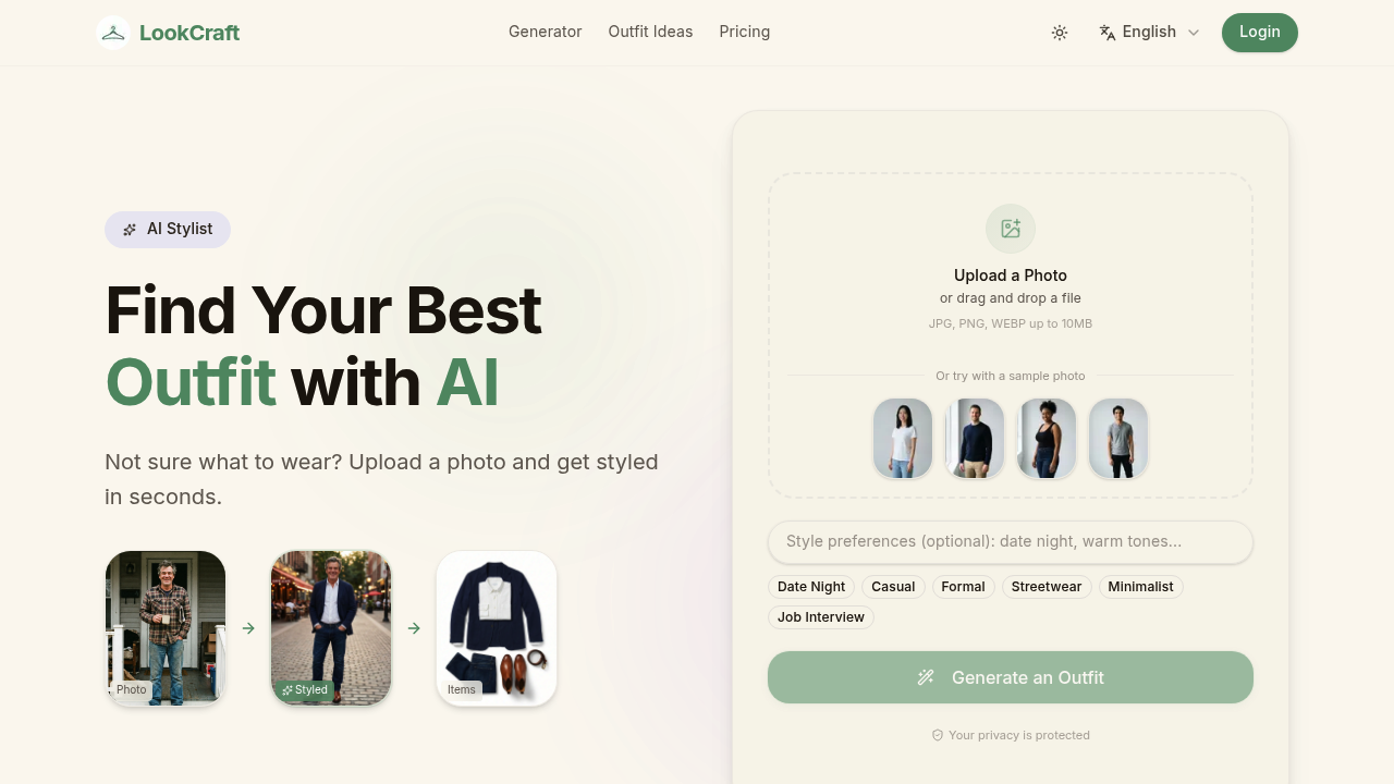 LookCraft screenshot
