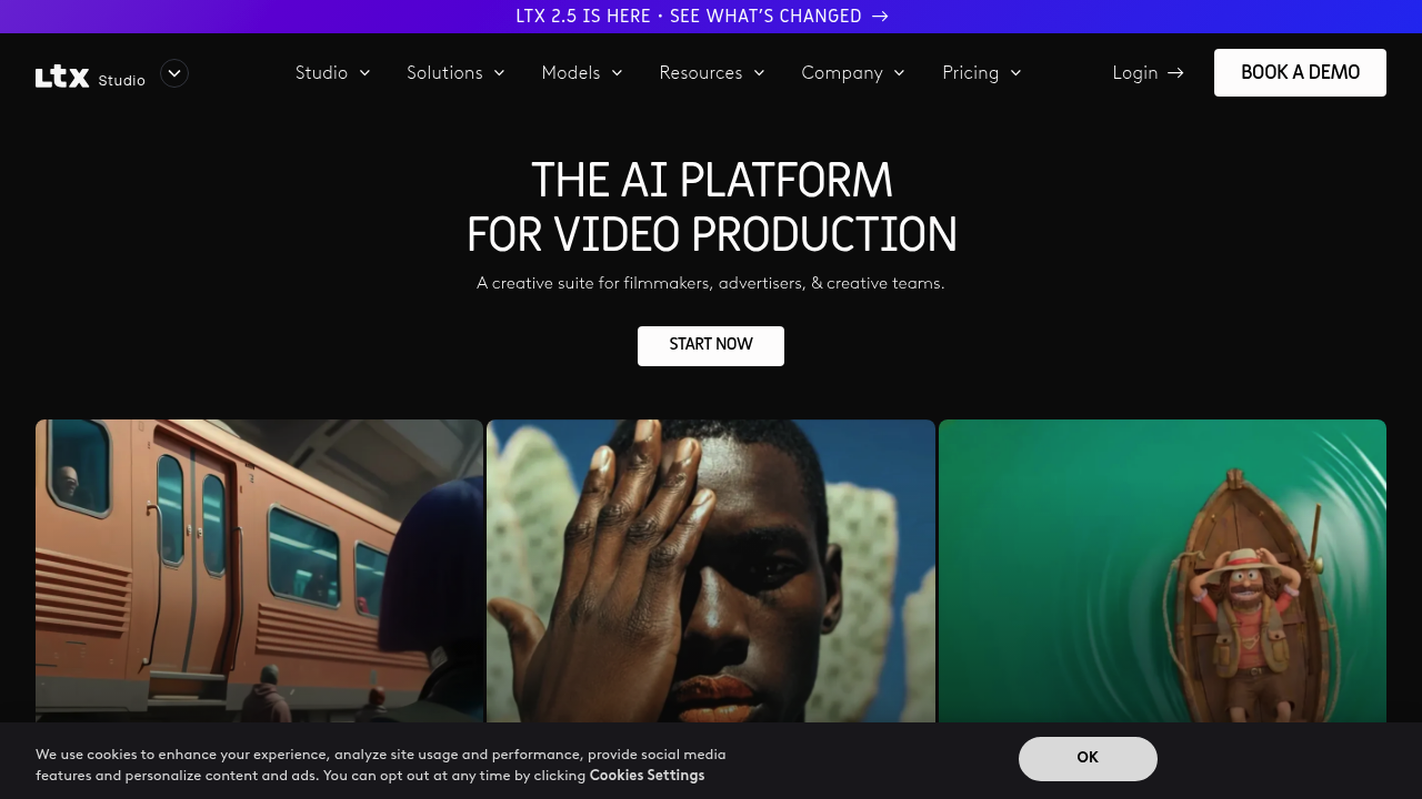 LTX Studio screenshot