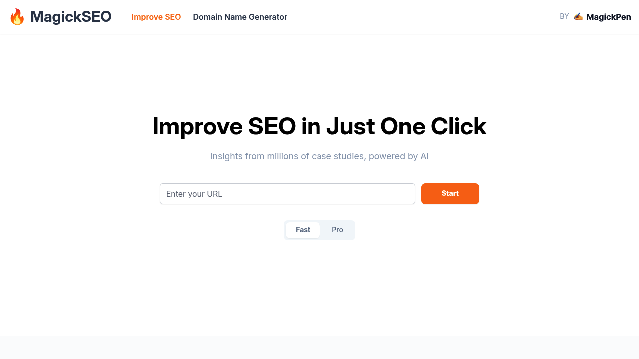 MagickSEO screenshot