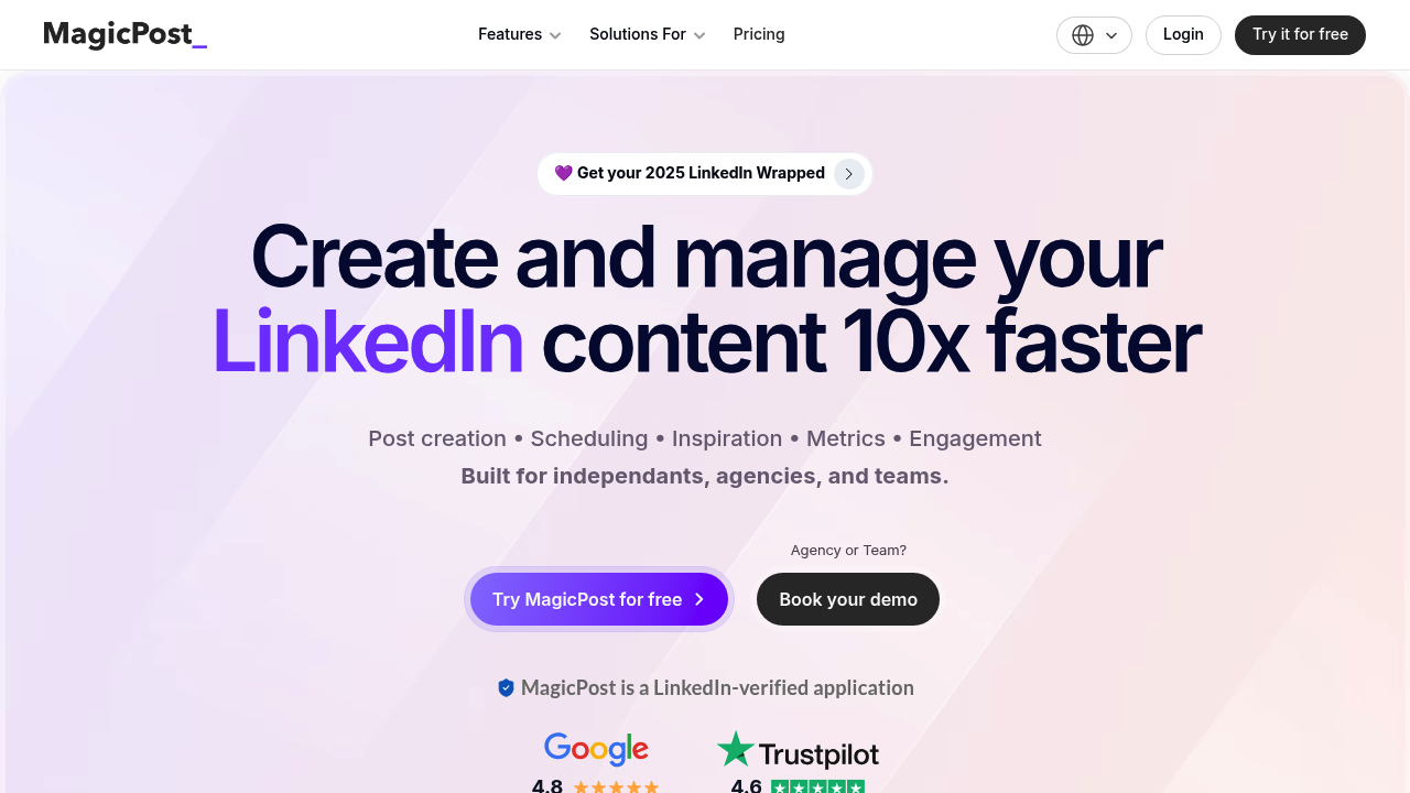 MagicPost screenshot