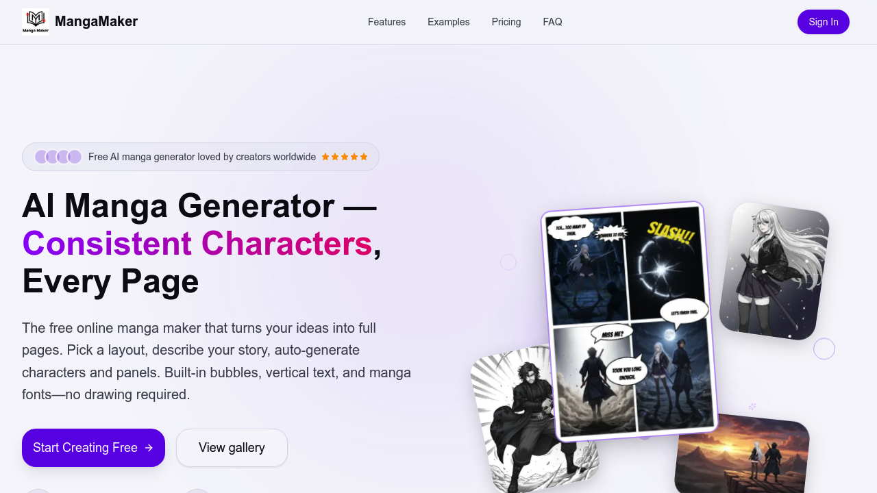 MangaMaker screenshot