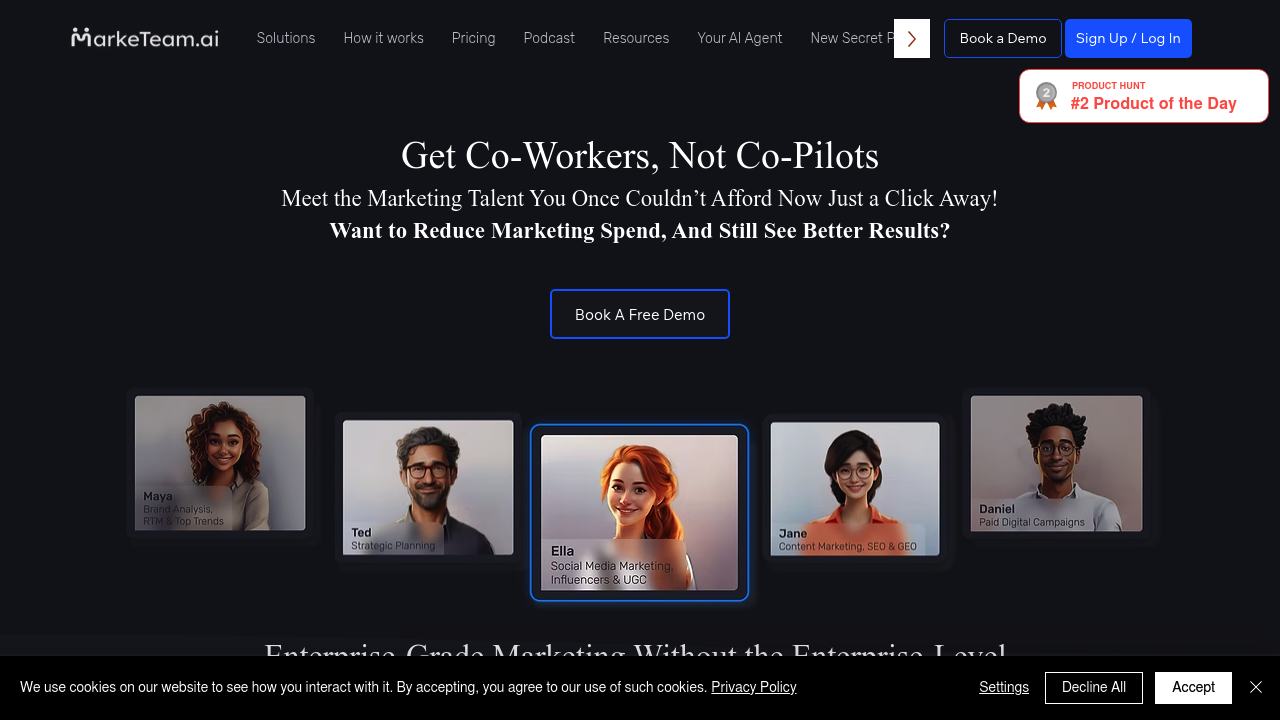 Marketeam.ai screenshot