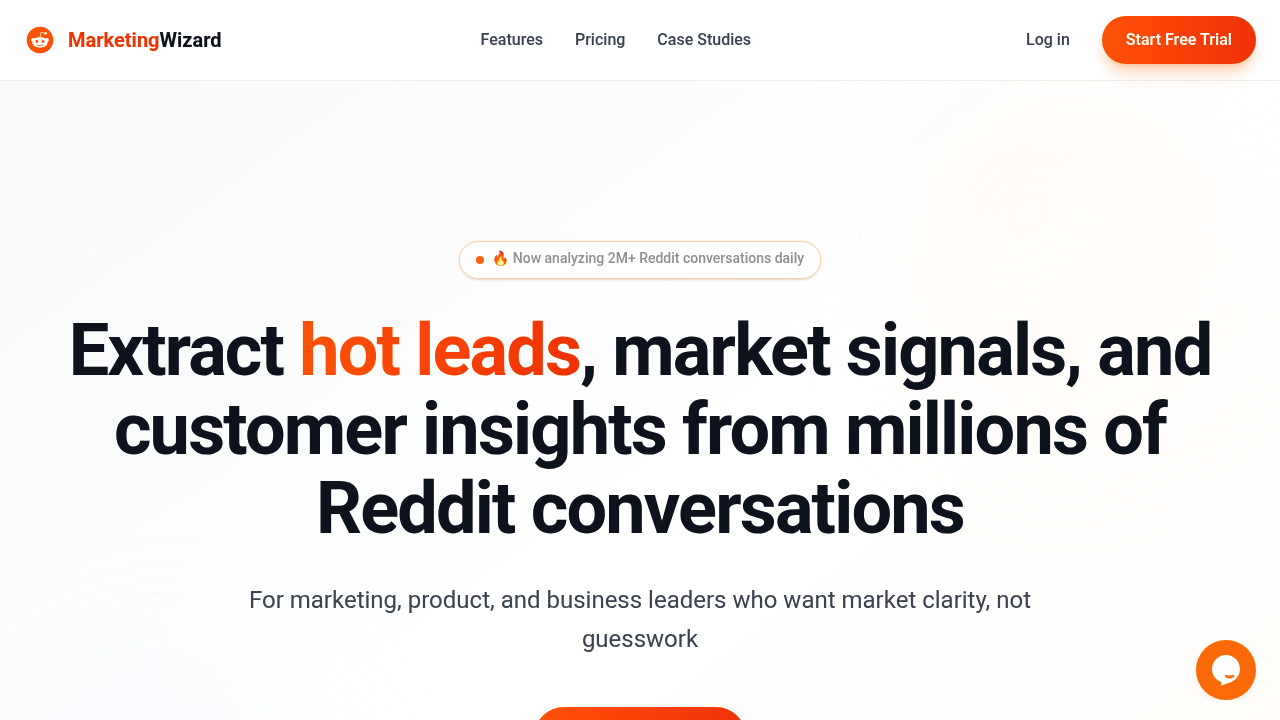 Marketing Wizard screenshot