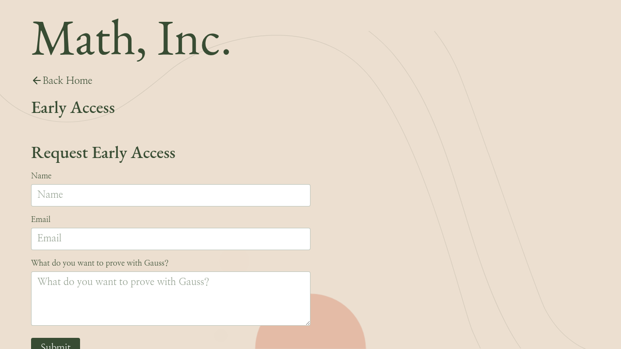 Math.inc |Gauss screenshot
