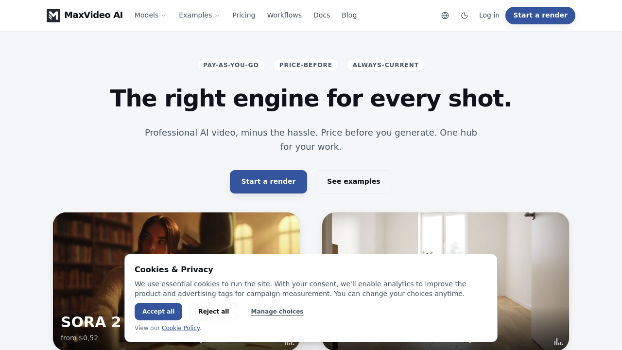MaxVideoAI screenshot