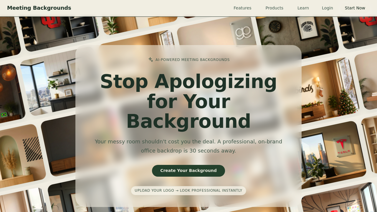 Meeting Backgrounds screenshot