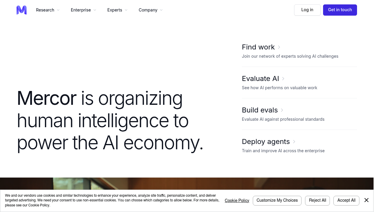 Mercor screenshot
