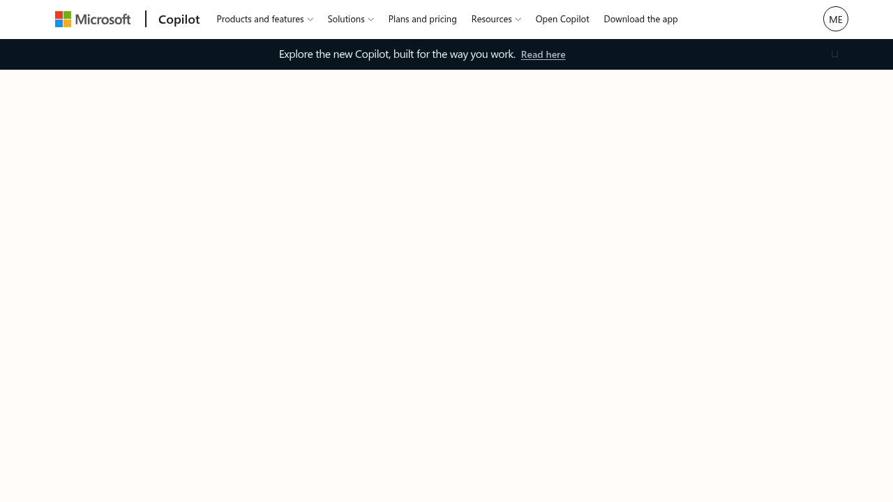 Microsoft 365 Copilot screenshot