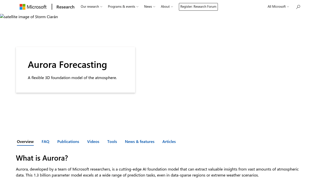 Microsoft Aurora screenshot