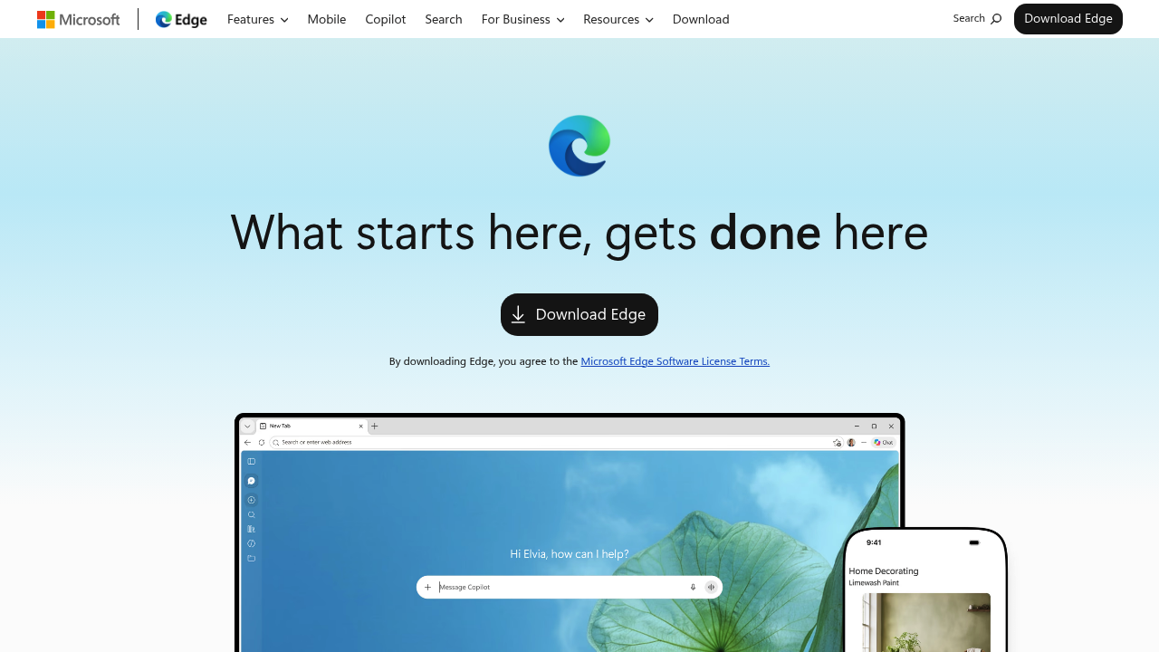 Microsoft Edge screenshot