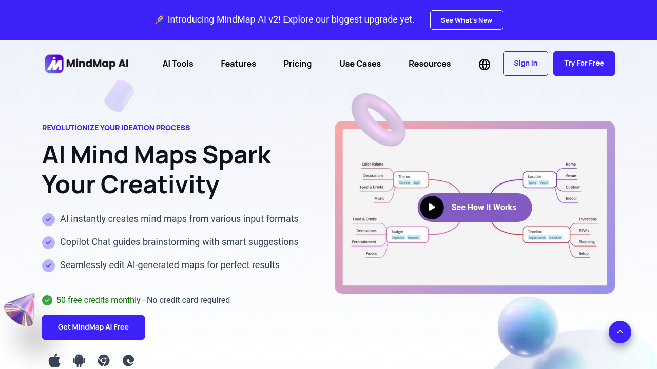 MindMap AI screenshot
