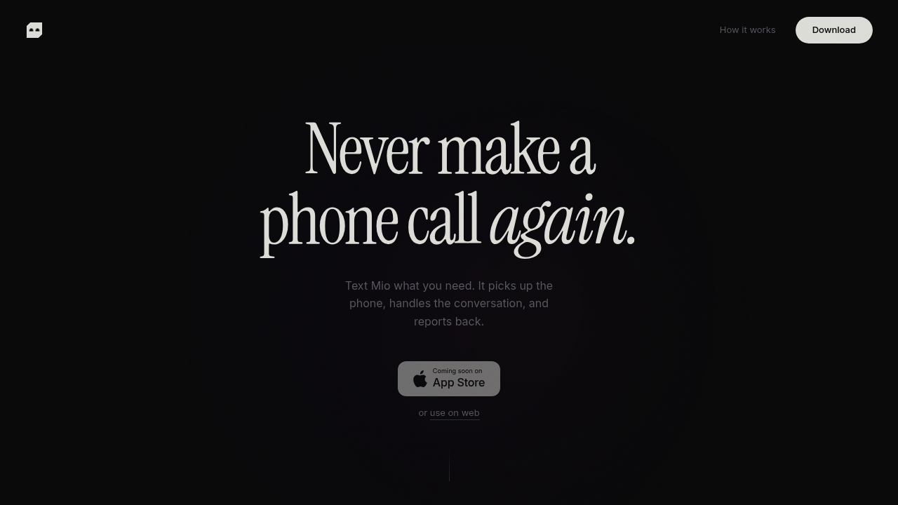 Mio – Your AI Phone Assistant screenshot