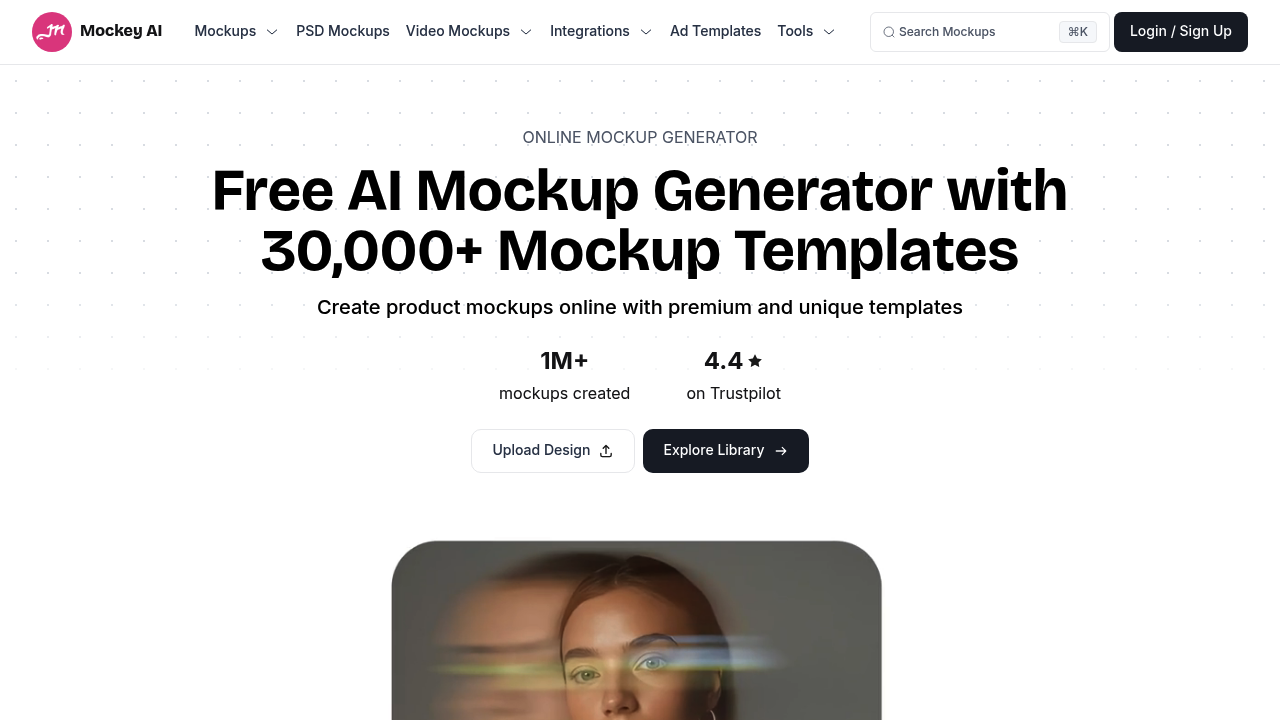 Mockey AI screenshot