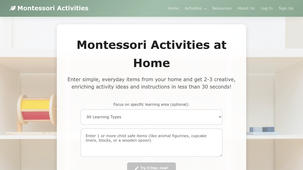 Montessori Activities at Home screenshot