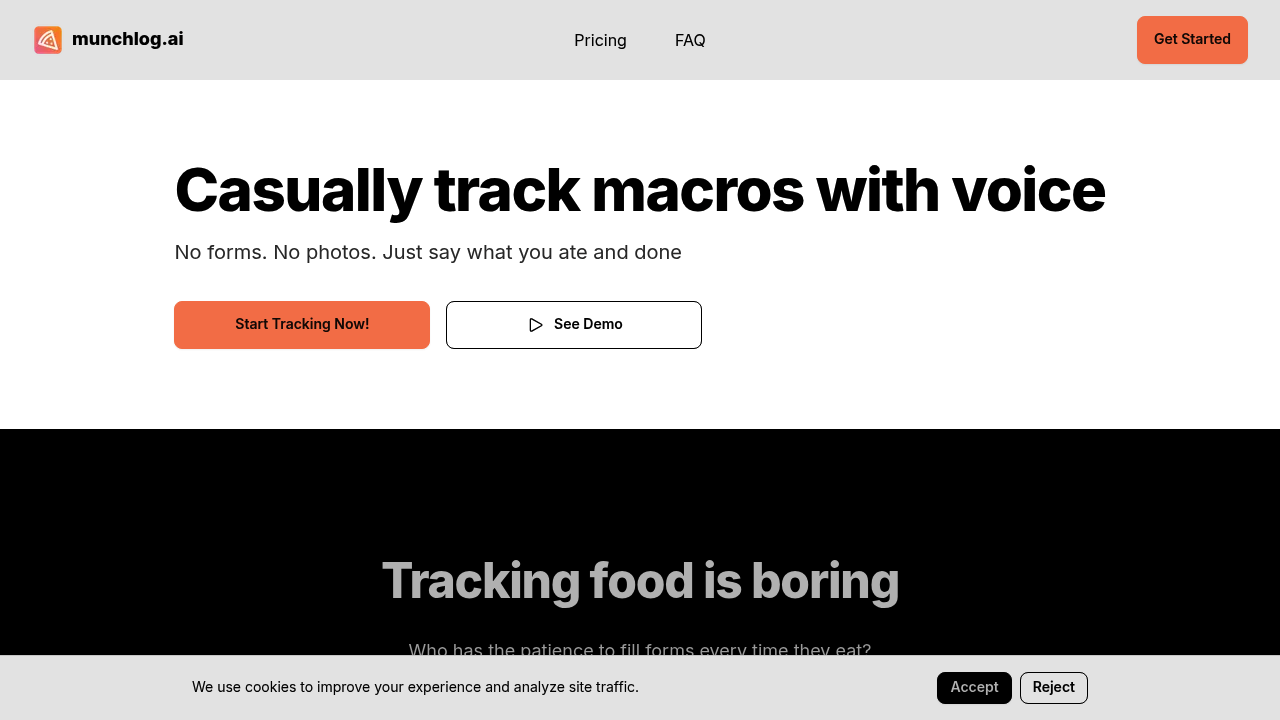 Munchlog AI screenshot