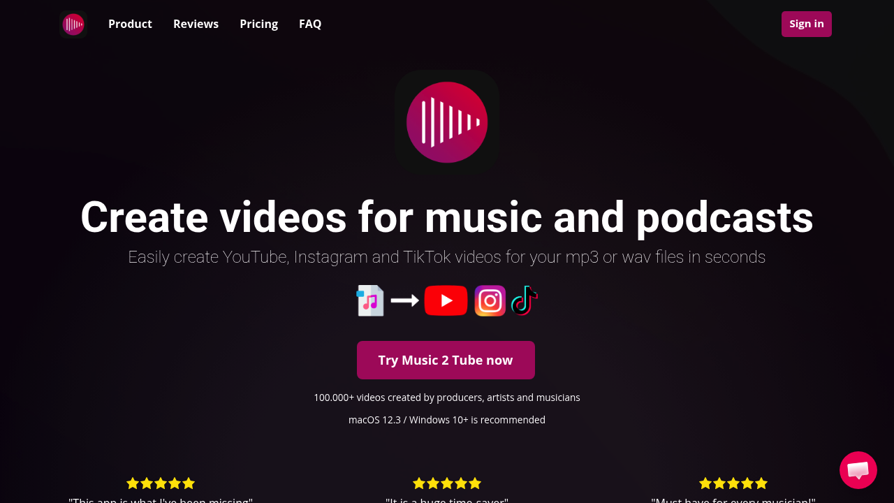 Music 2 Tube screenshot