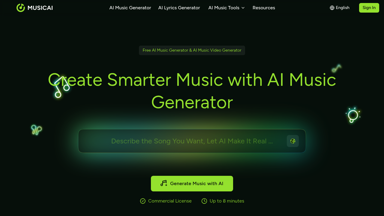 MusicAI.ai screenshot