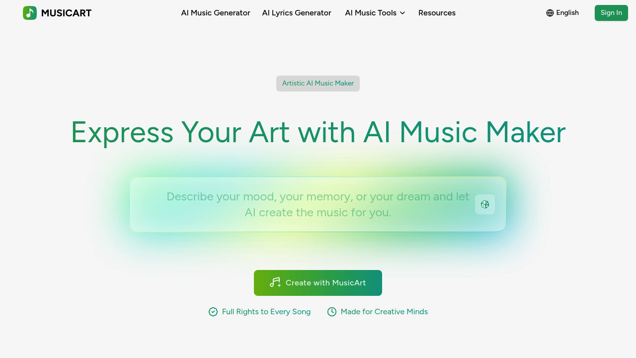 MusicArt AI screenshot