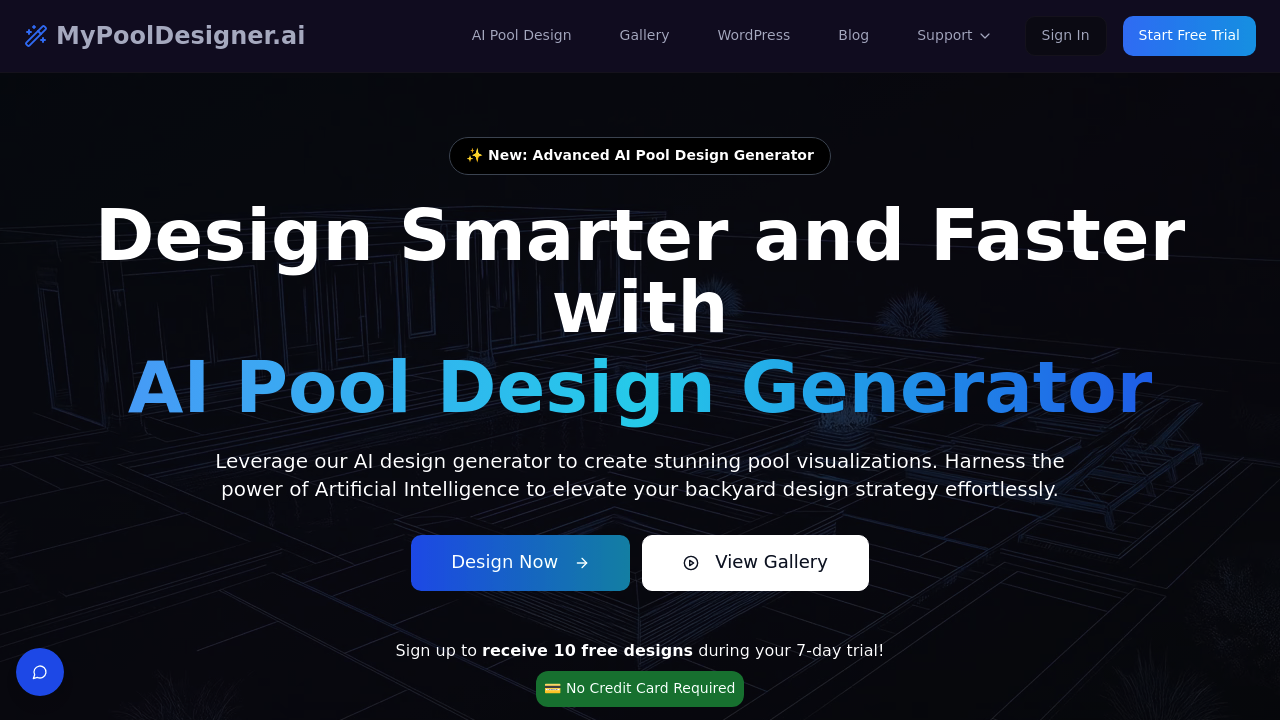 MyPoolDesigner.ai screenshot
