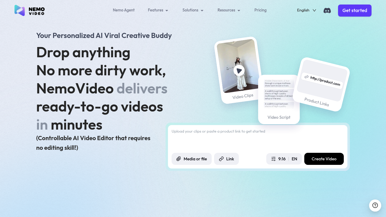 NemoVideo screenshot