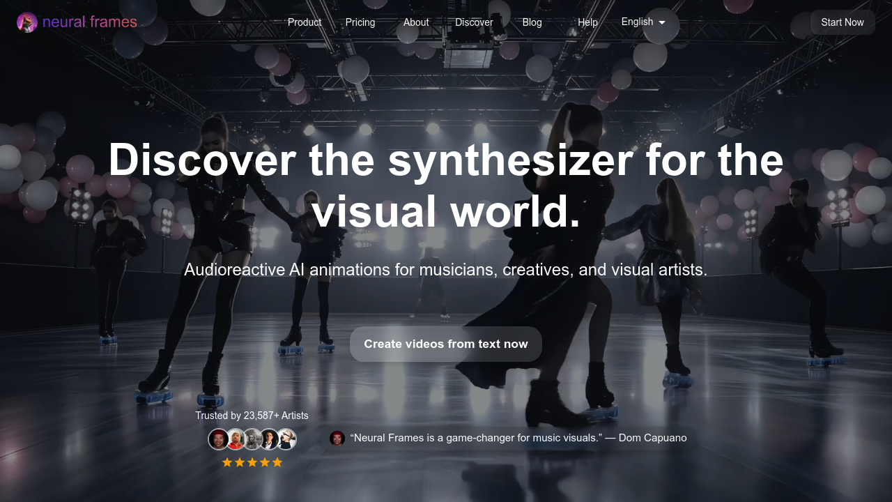 Neural Frames screenshot