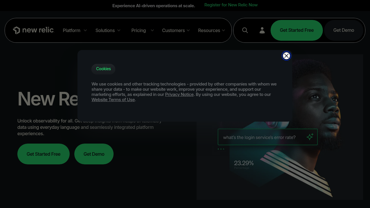 New Relic AI screenshot