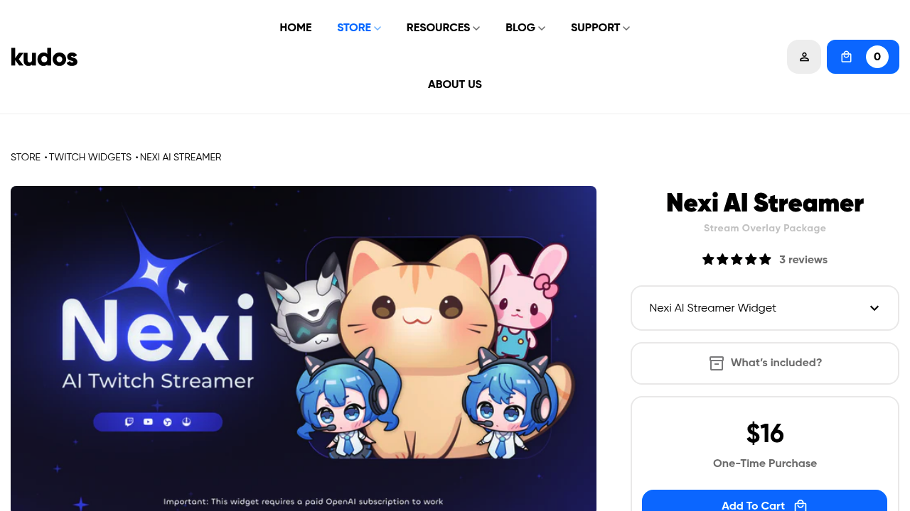 Nexi - AI Co‑Host for Twitch & YouTube Streamers screenshot