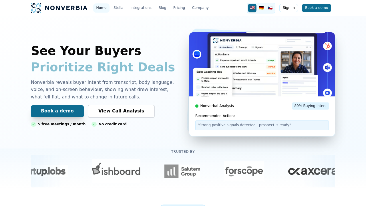 Nonverbia screenshot