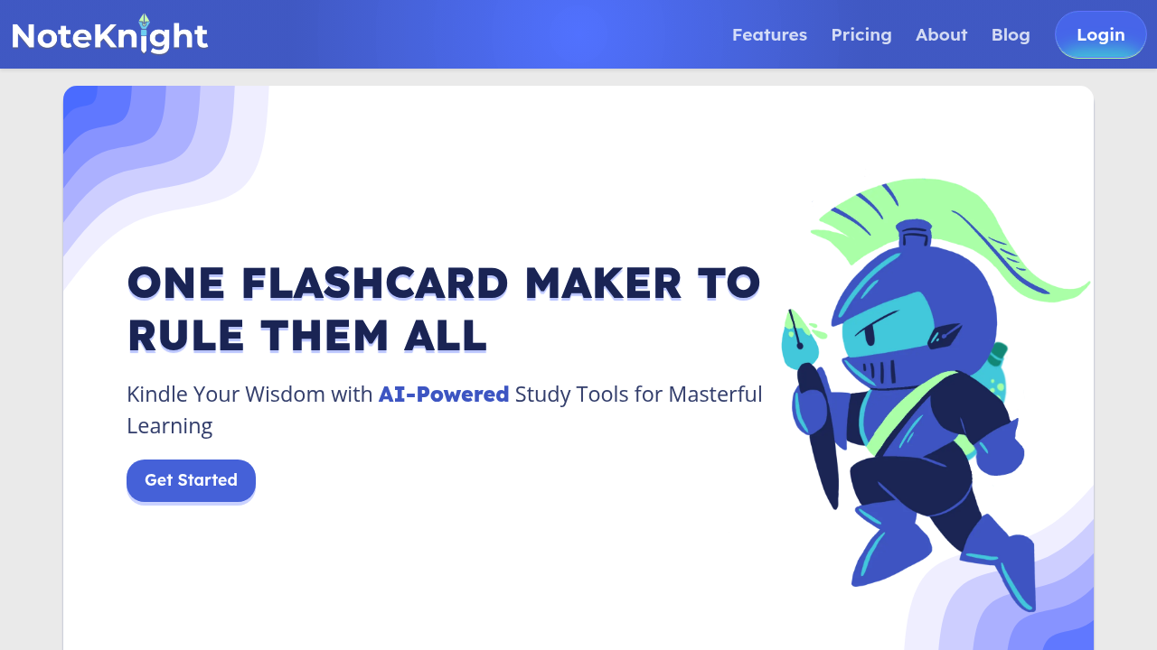 NoteKnight screenshot